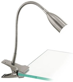Eglo 54647 - LED Stolná lampa s klipom LED/4,5W/230V 3000K matný chróm 54647