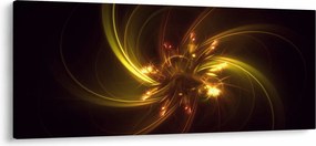 Obraz - abstrakcia vrtuľky (120x50 cm)