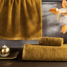 FROTÉ UTERÁK EVA MINGE VENUS SADA 1KS 30X50 CM, 1KS 50X90 CM, 1KS 70X140 CM MEDOVÁ