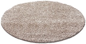 Ayyildiz Kusový koberec LIFE 1500, kulatý, Béžová Rozmer koberca: 200 cm KRUH