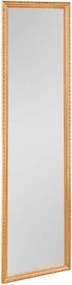 Nástenné zrkadlo Loreley 35x125 cm, drevený zlatý rám%