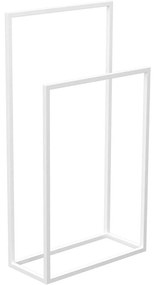 Vešiak na uteráky 85x45 cm biela