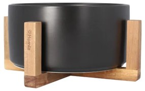 Miska FINCAN na šalát, čierna 853178