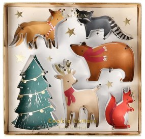 Meri Meri Kovové vykrajovátka Christmas - set 6 ks