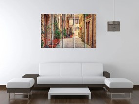 Gario Obraz na plátne Stará cestička v Toskánsku Veľkosť: 150 x 70 cm