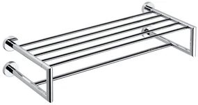 Sapho Sapho, X-ROUND polička na uteráky dvojitá 650mm, chróm, XR416