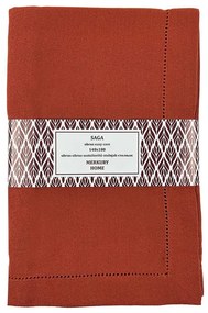 Obrus SAGA oranžová 140x180 easy care