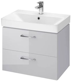 Cersanit - SET B278 LARA MILLE SLIM 60 (SKRINKA + UMÝVADLO), ŠEDÁ, S801-317-DSM
