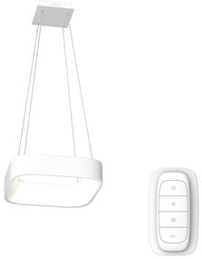 IMMAX NEO Inteligentné závesné LED svietidlo TOPAJA, 36W, teplá biela-studená biela, 45x45cm, hranaté, vrátane