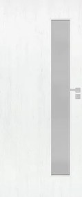 DRE Deca interiérové dvere deco ľavé 80 cm borovica biela DECA10BB80L