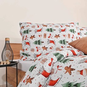 Vianočné obliečky bavlnené Felicitas EMI: Štandardný set jednolôžko obsahuje 1x 140x200 + 1x 70x90