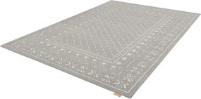 Koberec Agnella Noble Blockprint sivý