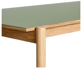 Jedálenský stôl z dubového dreva 107x190 cm Oblique – Hübsch