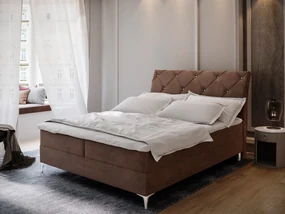 MANŽELSKÁ POSTEĽ ANABEL 180X200 ASTON 4 KRYŠTÁLIKY