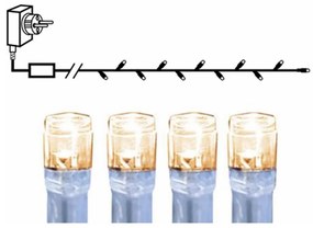 Eglo 410714 - LED Vonkajšia vianočná reťaz SERIE LED 160xLED 16m IP44 teplá biela