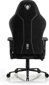 Látková herná stolička čierna Diablo X-One 2.0 Burned Black Normal