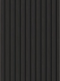 Mexen Lam-B, akustické stenové lamely 275 × 30 cm, HDF doska 4 mm, technická dyha, eben čierny, S100-275307-3015-023