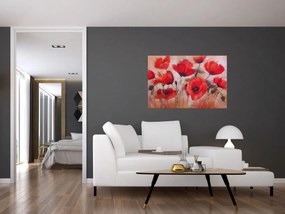 Obraz - Vlčie maky (90x60 cm)