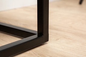 Dizajnová lavica Halle 110 cm zamat - mentolová zelená