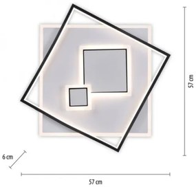 Paul Neuhaus 6390-16 - LED Stropné svietidlo MAILAK LED/37W/230V