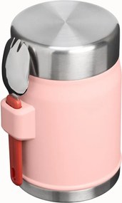Broskyňová termoska na jedlo z nehrdzavejúcej ocele 400 ml Legendary Food Jar + Spork Peach Rose – Stanley