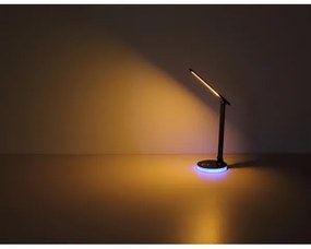 Globo 58445W - LED RGBW Stmievateľná stolná lampa GERALDO LED/5W/230V + LED/2W