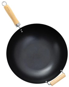 Panvica wok SYDNEY s pokrievkou, čierna 850375