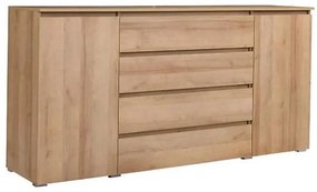 Komoda Cosmo C06 4 zásuvky dub riviera