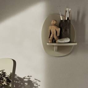 Ferm Living Nástenná polica Pilu Cashmere Small