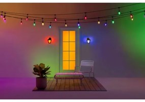 WiZ - LED RGBW Stmievateľné vonkajšie nástenné svietidlo LED/9,5W/230V IP44 Wi-Fi