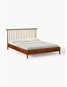 Drevená posteľ z masívneho borovicového dreva Windsor