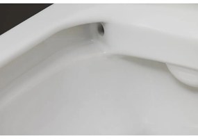 DURAVIT ME by Starck závesné WC Rimless s hlbokým splachovaním, 370 x 570 mm, biela/biela matná, s povrchom HygieneGlaze, 2529099000
