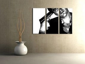 Ručne maľovaný POP Art obraz Tarantino 3 dielny  tar