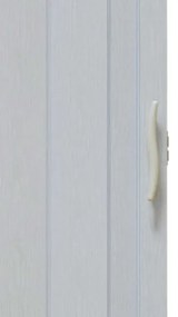 Skladacie dvere 001P biely dub matný 80 cm
