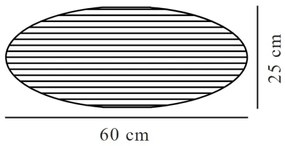 Nordlux - Tienidlo VILLO E27 pr. 60 cm béžová
