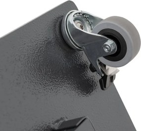 KNIRPS 50 kg - pojazdný oceľový stojan na slnečník s kolieskami