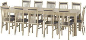 Rozkládací jídelní stůl Jord 140/260 cm dub Sonoma