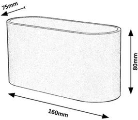 Rabalux 7023 - Nástenné svietidlo KAUNAS 1xG9/10W/230V čierna