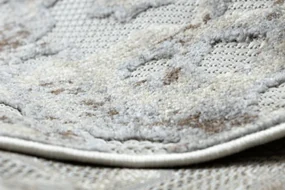 Koberec SOLE D3882 Ornament - ploské tkanie béžový / sivý