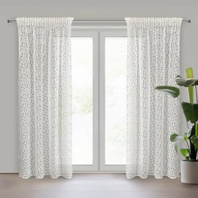 ZÁCLONA NA PÁSKE DAISY 140X270 CM BIELA