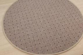 Condor Carpets Kusový koberec Udinese béžový new kruh - 160x160 (priemer) kruh cm