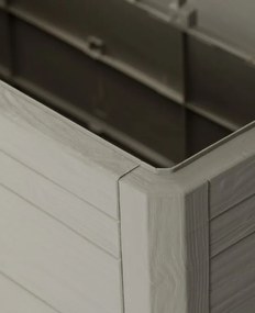 WOODYS záhradný plastový úložný box 280 L, svetlo šedá