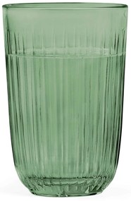 KÄHLER Pohár na vodu Hammershøi Green 370 ml – set 4 ks