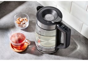 Silvercrest®  Sklenená rýchlovarná kanvica s digitálnym displejom Premium  (100395446)