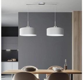 Eglo - LED  Luster na lanku TUNJA 2xE27/60W/230V biela