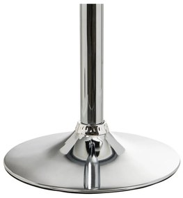 Biele barové stoličky s nastaviteľnou výškou z imitácie kože v súprave 2 ks (výška sedadla 93 cm) – Casa Selección