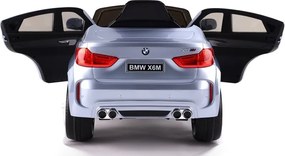 LEAN CARS BMW X6 batérie auto strieborná maľovaná
