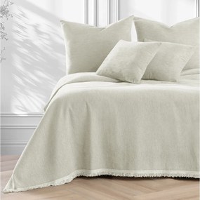 Krémový pléd zo ženilky 220x240 cm Talo – Filumi