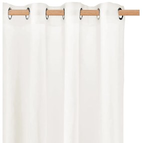 Divazo Záclona na krúžkoch Novelia Farba: Biela, Veľkosť: 300 x 160 cm