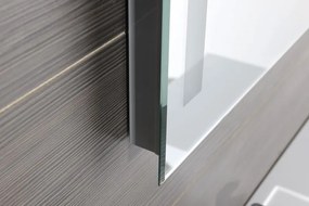 Aqualine Aqualine, LED podsvietené zrkadlo 60x80cm, gombíkový vypínač, ATH6